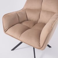 AksHome Virginia (велюр, капучино HCJ-11/черный) Image #14