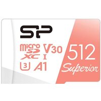 Silicon-Power Superior A1 microSDXC SP512GBSTXDV3V20 512GB
