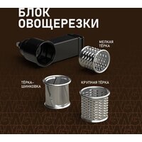 Кухонная машина Weissgauff WKM 792 DPB Digital Multi Chef - Превью изображения №24 — Интернет-Магазин TECNO.BY