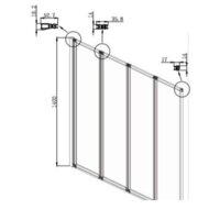 Ambassador Bath Screens 16041110L 90 Image #5