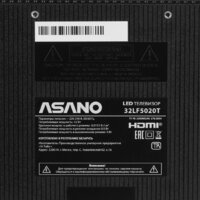 Телевизор ASANO 32LF5020T - Превью изображения №6 — Интернет-Магазин TECNO.BY