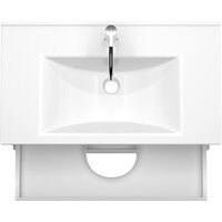 ЗОВ Тумба под умывальник Дион 100 D100LWP0M9003MKV5 (белый матовый) Image #2