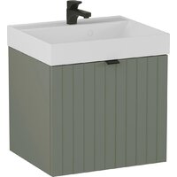 Lauter Тумба с умывальником Melisa 50 (серо-зеленый п/мат/искусственный мрамор) Image #19