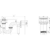 Wellsee Drainage System 182102004 (сифон, выпуск, хром) Image #4