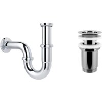 Wellsee Drainage System 182102004 (сифон, выпуск, хром)