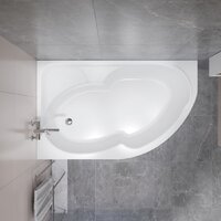 Lauter Geneva 170x105 2103170L (с каркасом и сифоном 21Y11021 матовый черный) Image #10