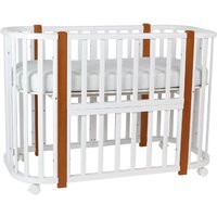 Indigo Baby Lux 3 в 1 (белый/натуральные стойки) Image #2