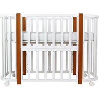 Indigo Baby Lux 3 в 1 (белый/натуральные стойки) Image #3