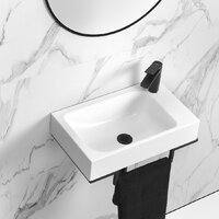 Belux Темпо-2 HR0900 L (черный, с каркасом, сифоном, донным клапаном) Image #3