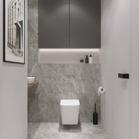 Lauter Square с жестким сиденьем Soft Close 214903 + Breez 21GN7072BM (скрытое крепление) Image #15