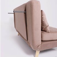 DiArt Элли 100 (велюр, бежевый Велютто люкс 22 /бук) Image #11