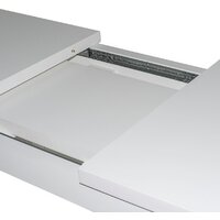 Кухонный стол ЭлиГард One (соо) 1100-1490x670x770 (белый мат) - Превью изображения №6 — Интернет-Магазин TECNO.BY