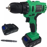 Дрель-шуруповерт Zitrek Greenpower 16-Li 063-4075 (с 2-мя АКБ, кейс) - Превью изображения №2 — Интернет-Магазин TECNO.BY