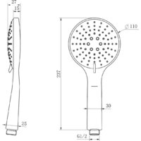 Смеситель Lauter Temp 21YH50427-4 с лейкой Relexa Daisy 21S10167 - Превью изображения №15 — Интернет-Магазин TECNO.BY