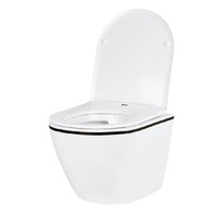 Roxen Antares Black 530110-01B Rimless Soft Close Image #6