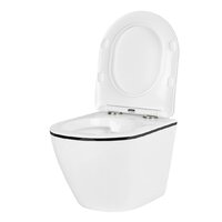 Roxen Antares Black 530110-01B Rimless Soft Close Image #7