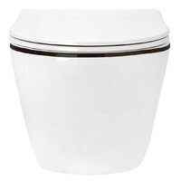 Roxen Antares Black 530110-01B Rimless Soft Close Image #5