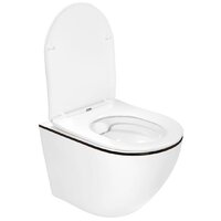 Roxen Antares Black 530110-01B Rimless Soft Close Image #9