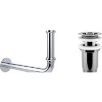 Wellsee Drainage System 182101004 (сифон, выпуск, хром)