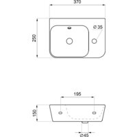 Lavinia Boho Bathroom Sink Slim 33311065 Image #6