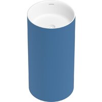 Wellsee Chalice Perfection 230622000 (отдельностоящий, без отверстия под смеситель, цвет матовый темно-синий/глянцевый белый) Image #2