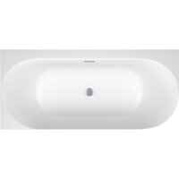 Wellsee Collaro 180x80 28910401R (пристенная ванна (левая) белый глянец, экран, ножки, сифон-автомат хром) Image #4