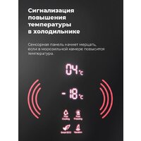 Холодильник MAUNFELD MFF200NFB - Превью изображения №25 — Интернет-Магазин TECNO.BY
