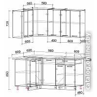 Интерлиния Мила Лайт 1.2x1.6 (персидский жемчуг/персидский жемчуг/травертин серый) Image #4