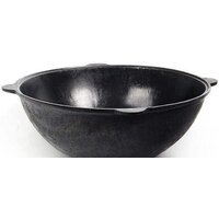 Chugun Invest Узбекский с алюминиевой крышкой (12 л, плоское дно) Image #3