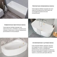 Wellsee Useful Extras 231915000 (белый/золото) Image #8