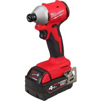 Винтоверт Milwaukee M18 BLIDRCMC-402C 4933499457 (с 2-мя АКБ, кейс) - Превью изображения №2 — Интернет-Магазин TECNO.BY
