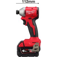 Винтоверт Milwaukee M18 BLIDRCMC-402C 4933499457 (с 2-мя АКБ, кейс) - Превью изображения №3 — Интернет-Магазин TECNO.BY
