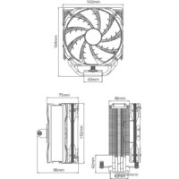 Кулер для процессора DeepCool AS500 R-AS500-BKNLMN-G - Превью изображения №14 — Интернет-Магазин TECNO.BY