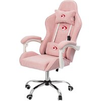 Игровое (геймерское) кресло Calviano Nero (pink plush) - Превью изображения №3 — Интернет-Магазин TECNO.BY