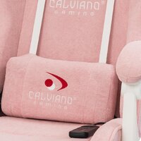 Игровое (геймерское) кресло Calviano Nero (pink plush) - Превью изображения №11 — Интернет-Магазин TECNO.BY