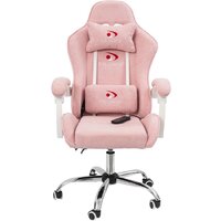 Игровое (геймерское) кресло Calviano Nero (pink plush) - Превью изображения №2 — Интернет-Магазин TECNO.BY