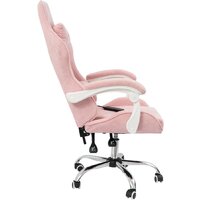 Игровое (геймерское) кресло Calviano Nero (pink plush) - Превью изображения №6 — Интернет-Магазин TECNO.BY
