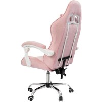 Игровое (геймерское) кресло Calviano Nero (pink plush) - Превью изображения №5 — Интернет-Магазин TECNO.BY