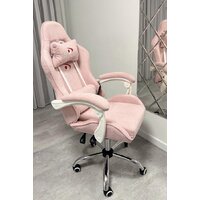 Игровое (геймерское) кресло Calviano Nero (pink plush) - Превью изображения №13 — Интернет-Магазин TECNO.BY