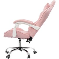Игровое (геймерское) кресло Calviano Nero (pink plush) - Превью изображения №4 — Интернет-Магазин TECNO.BY
