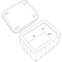 MONOFIX Амма с ящиком для хранения (коричневый №24) Image #7