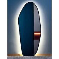 eMZe 49х115 LED.UV.NF.49.115.CHE.4K (черный с УФ-окантовкой и подсветкой)