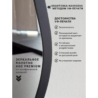 eMZe 49х115 LED.UV.NF.49.115.CHE.4K (черный с УФ-окантовкой и подсветкой) Image #5