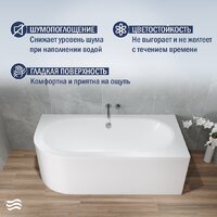 Lauter Bliss 160х75 P 21201062P (с ножками и лицевым экраном) Image #3