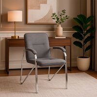 AksHome Samba AKS-1 (Leto 68 темно-серая ткань, мягкие подлокотники) Image #3