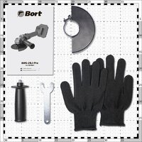Угловая шлифмашина Bort BWS-21Li-Pro (без АКБ) - Превью изображения №11 — Интернет-Магазин TECNO.BY