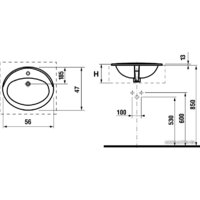 Roca Adora 56x47 [327203000] Image #2