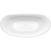 Wellsee Enjoy e Amedeo 175x83 23740102R (отдельностоящая ванна белый глянец, экран, ножки, сифон-автомат глянцевый белый) Image #4