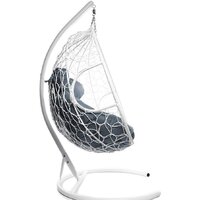 M-Group Для двоих 11450109 (белый ротанг/серая подушка) Image #2