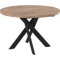 Мамадома Ronaldo-120 раздвижной 120-160 (дуб веллингтон/черный)